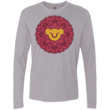 T-Shirts Heather Grey / Small Leaf Mane Mandala Men's Premium Long Sleeve