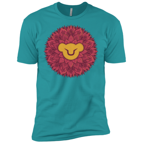 T-Shirts Tahiti Blue / X-Small Leaf Mane Mandala Men's Premium T-Shirt