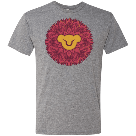 T-Shirts Premium Heather / Small Leaf Mane Mandala Men's Triblend T-Shirt