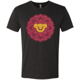 T-Shirts Vintage Black / Small Leaf Mane Mandala Men's Triblend T-Shirt