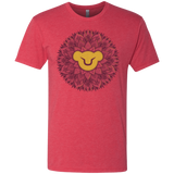 T-Shirts Vintage Red / Small Leaf Mane Mandala Men's Triblend T-Shirt