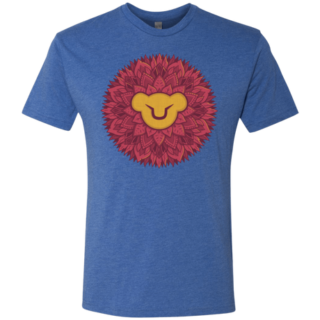 T-Shirts Vintage Royal / Small Leaf Mane Mandala Men's Triblend T-Shirt