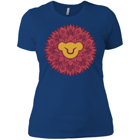 T-Shirts Royal / X-Small Leaf Mane Mandala Women's Premium T-Shirt