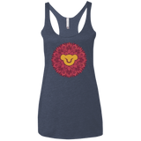 Leaf Mane Mandala Women's Triblend Racerback Tank
