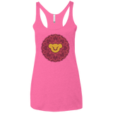 T-Shirts Vintage Pink / X-Small Leaf Mane Mandala Women's Triblend Racerback Tank