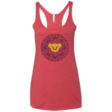 Leaf Mane Mandala Women's Triblend Racerback Tank