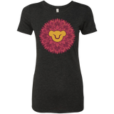 T-Shirts Vintage Black / Small Leaf Mane Mandala Women's Triblend T-Shirt