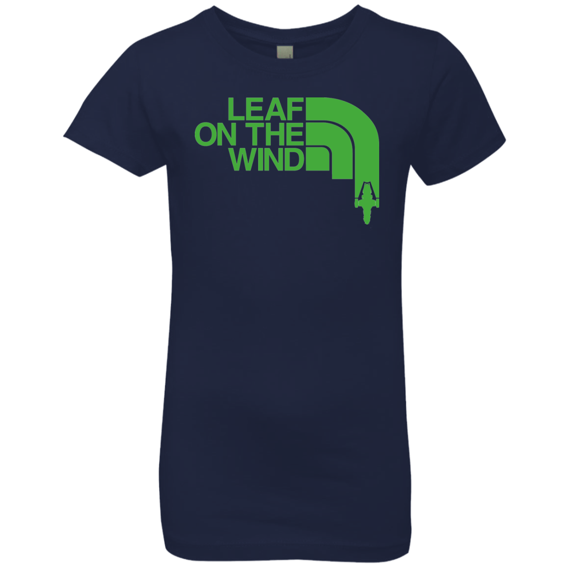 Leaf on the Wind Girls Premium T-Shirt