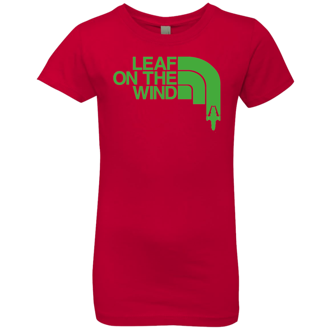 Leaf on the Wind Girls Premium T-Shirt