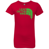 Leaf on the Wind Girls Premium T-Shirt