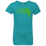 T-Shirts Tahiti Blue / YXS Leaf on the Wind Girls Premium T-Shirt
