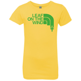 T-Shirts Vibrant Yellow / YXS Leaf on the Wind Girls Premium T-Shirt