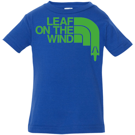 T-Shirts Royal / 6 Months Leaf on the Wind Infant PremiumT-Shirt