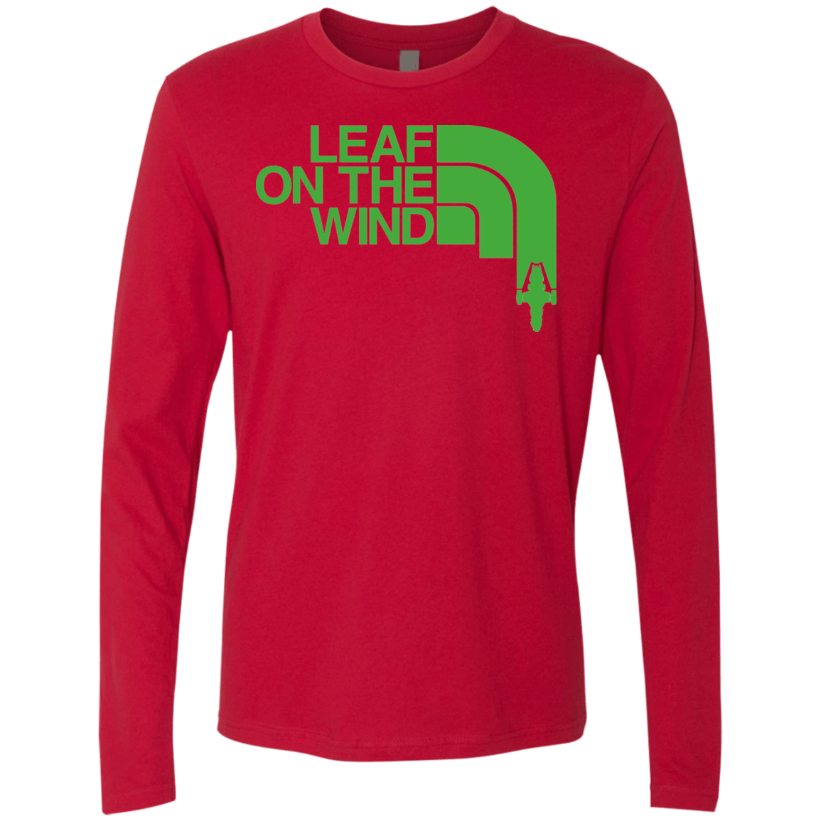 Leaf on the Wind Men's Premium Long Sleeve