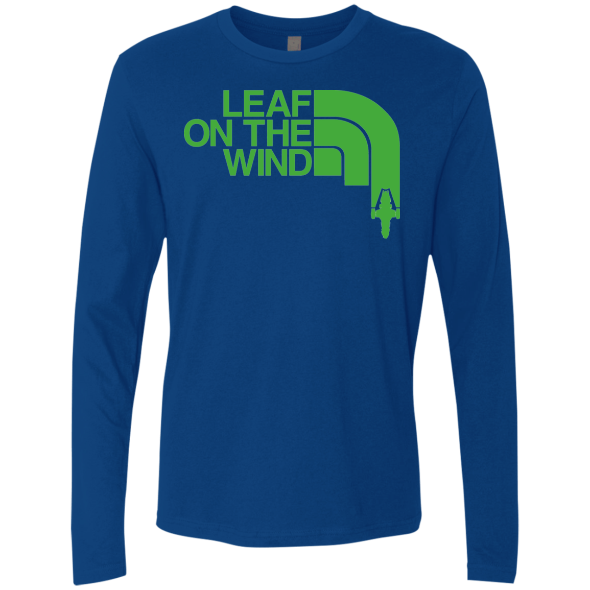 Leaf on the Wind Men's Premium Long Sleeve
