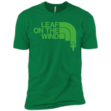 T-Shirts Kelly Green / X-Small Leaf on the Wind Men's Premium T-Shirt