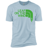 T-Shirts Light Blue / X-Small Leaf on the Wind Men's Premium T-Shirt