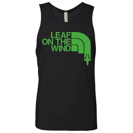 T-Shirts Black / Small Leaf on the Wind Men's Premium Tank Top