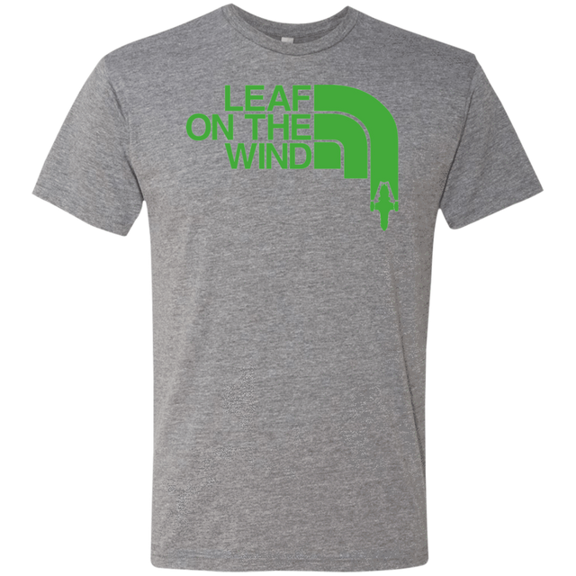 T-Shirts Premium Heather / Small Leaf on the Wind Men's Triblend T-Shirt