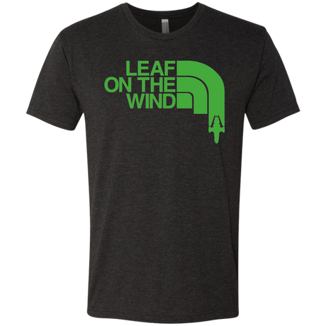 T-Shirts Vintage Black / Small Leaf on the Wind Men's Triblend T-Shirt