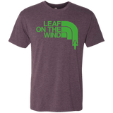 T-Shirts Vintage Purple / Small Leaf on the Wind Men's Triblend T-Shirt