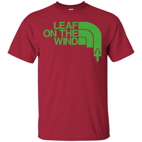 T-Shirts Cardinal / Small Leaf on the Wind T-Shirt
