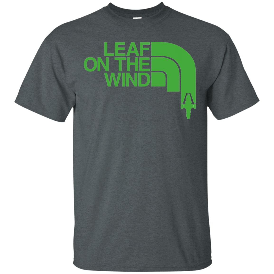 T-Shirts Dark Heather / Small Leaf on the Wind T-Shirt