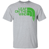 T-Shirts Sport Grey / Small Leaf on the Wind T-Shirt