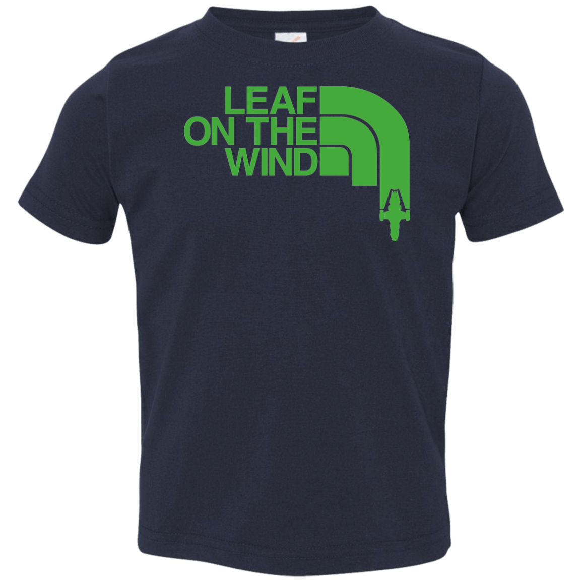 T-Shirts Navy / 2T Leaf on the Wind Toddler Premium T-Shirt