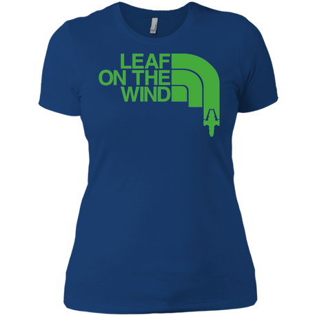 T-Shirts Royal / X-Small Leaf on the Wind Women's Premium T-Shirt