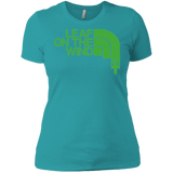 T-Shirts Tahiti Blue / X-Small Leaf on the Wind Women's Premium T-Shirt