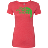 T-Shirts Vintage Red / Small Leaf on the Wind Women's Triblend T-Shirt