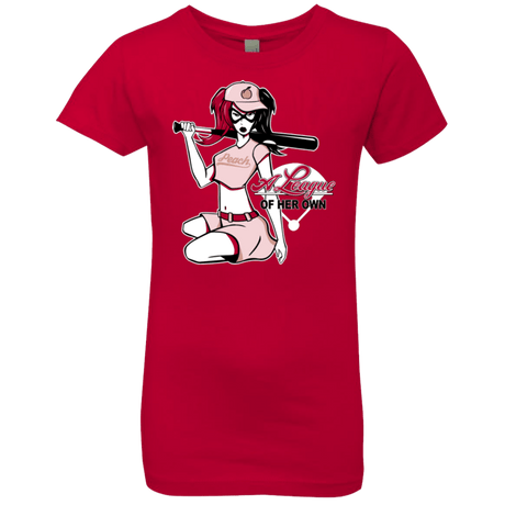 T-Shirts Red / YXS League of Her Own Girls Premium T-Shirt