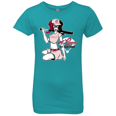 T-Shirts Tahiti Blue / YXS League of Her Own Girls Premium T-Shirt