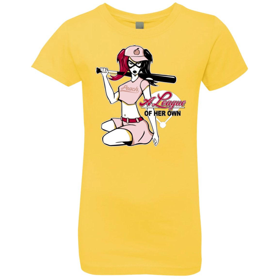 T-Shirts Vibrant Yellow / YXS League of Her Own Girls Premium T-Shirt
