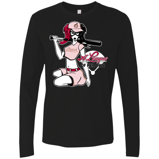 T-Shirts Black / Small League of Her Own Men's Premium Long Sleeve