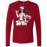 T-Shirts Cardinal / Small League of Her Own Men's Premium Long Sleeve