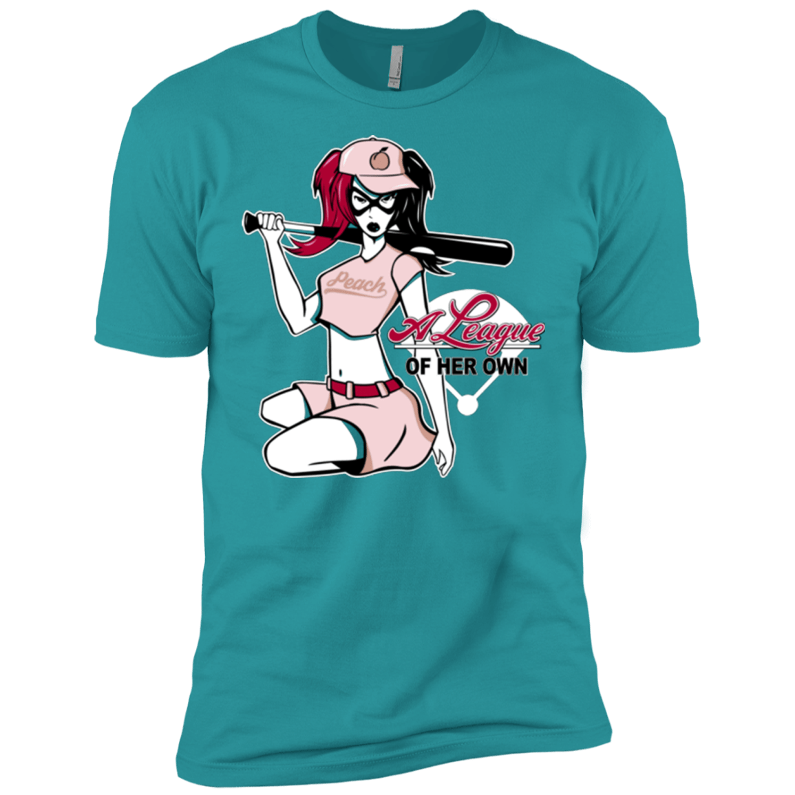 T-Shirts Tahiti Blue / X-Small League of Her Own Men's Premium T-Shirt