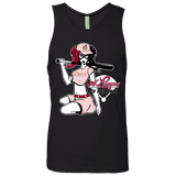 T-Shirts Black / Small League of Her Own Men's Premium Tank Top