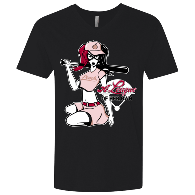 T-Shirts Black / X-Small League of Her Own Men's Premium V-Neck