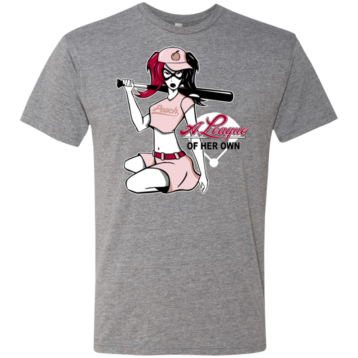 T-Shirts Premium Heather / Small League of Her Own Men's Triblend T-Shirt