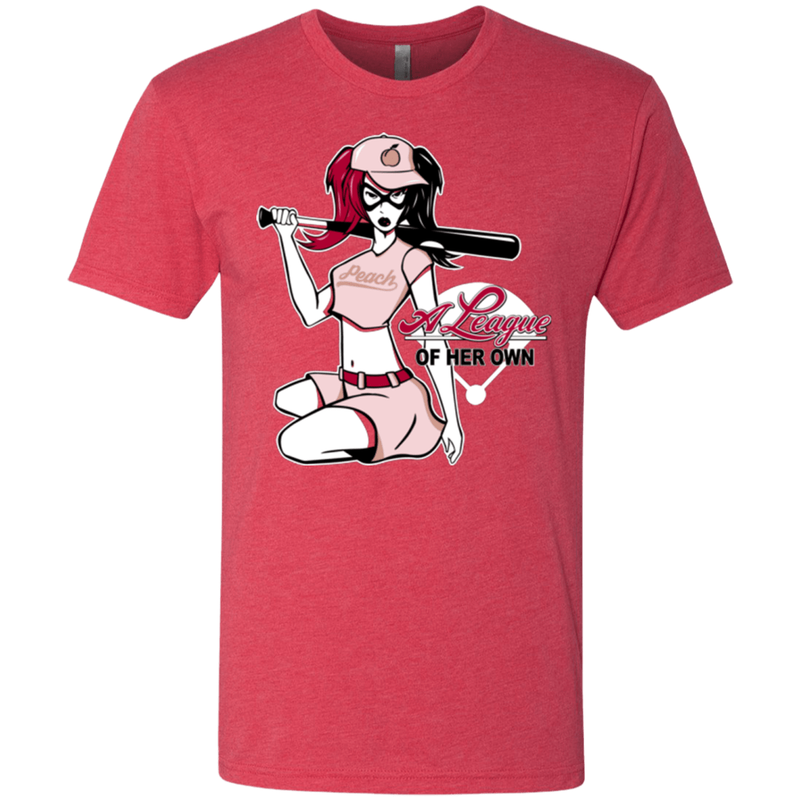 T-Shirts Vintage Red / Small League of Her Own Men's Triblend T-Shirt
