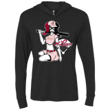 T-Shirts Vintage Black / X-Small League of Her Own Triblend Long Sleeve Hoodie Tee