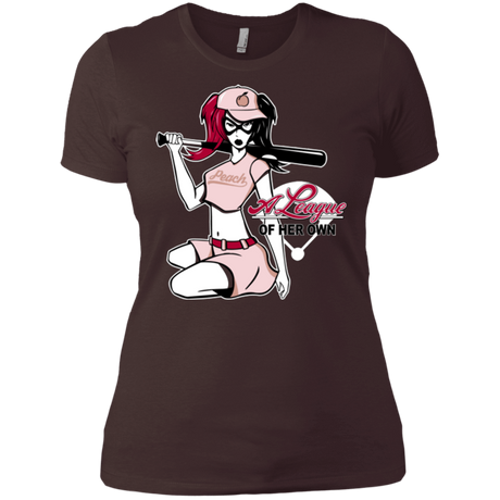 T-Shirts Dark Chocolate / X-Small League of Her Own Women's Premium T-Shirt