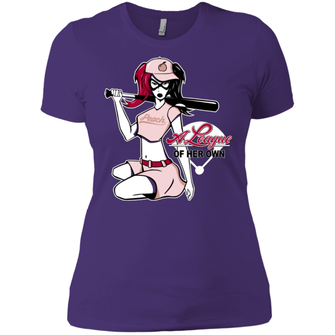T-Shirts Purple / X-Small League of Her Own Women's Premium T-Shirt
