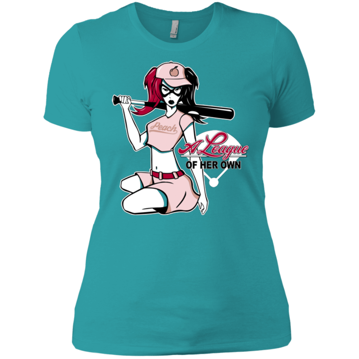 T-Shirts Tahiti Blue / X-Small League of Her Own Women's Premium T-Shirt