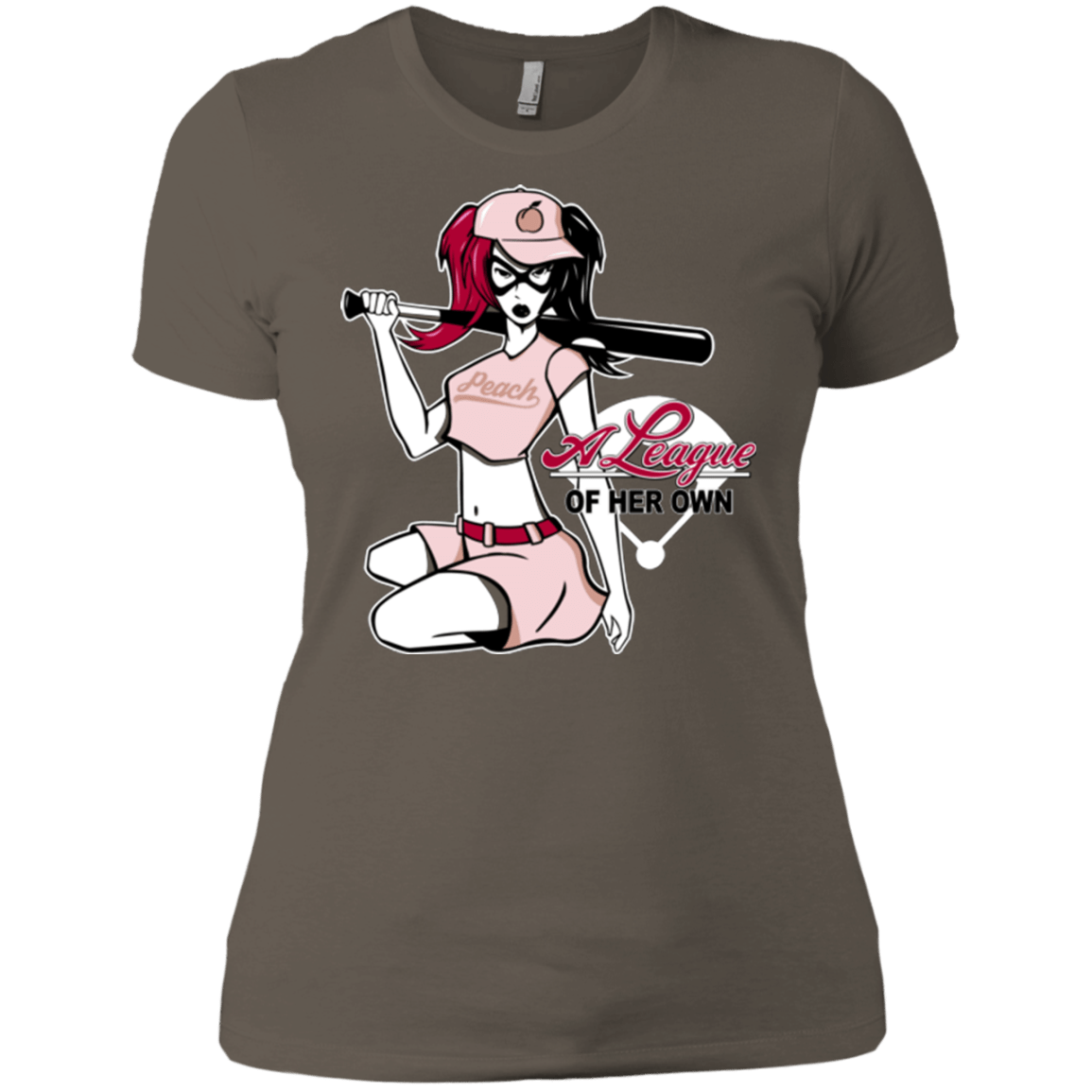 T-Shirts Warm Grey / X-Small League of Her Own Women's Premium T-Shirt