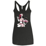 T-Shirts Vintage Black / X-Small League of Her Own Women's Triblend Racerback Tank