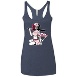 T-Shirts Vintage Navy / X-Small League of Her Own Women's Triblend Racerback Tank