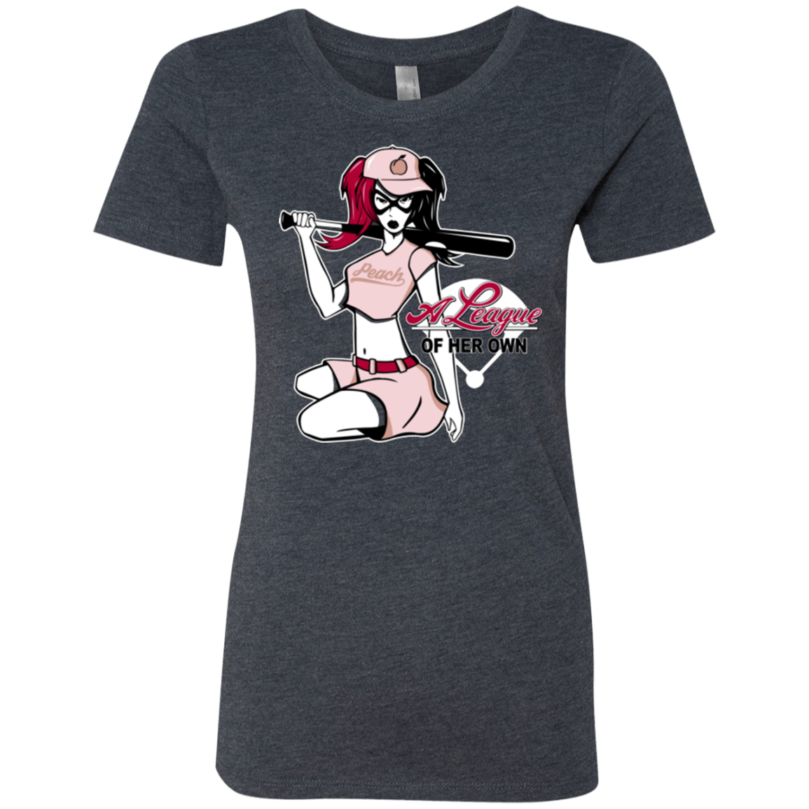 T-Shirts Vintage Navy / Small League of Her Own Women's Triblend T-Shirt